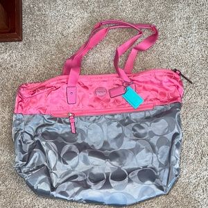 Coach duffel bag